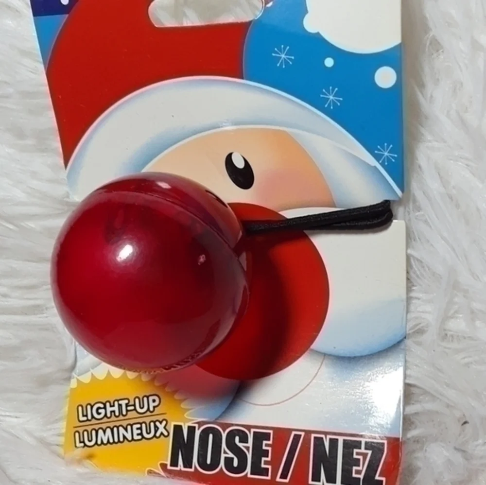 🛍Rudolph's Light-Up Holiday Nose